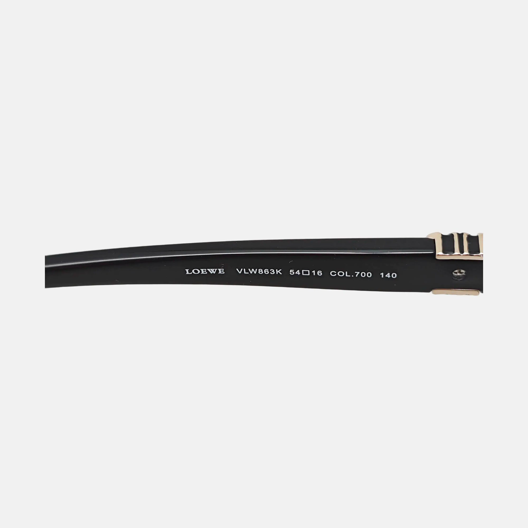 Synthetic Eyeglasses Black
