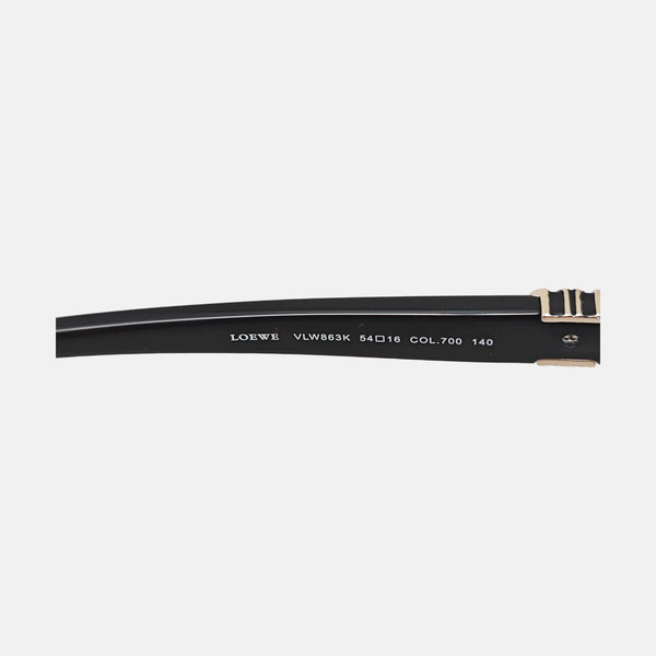 Synthetic Eyeglasses Black