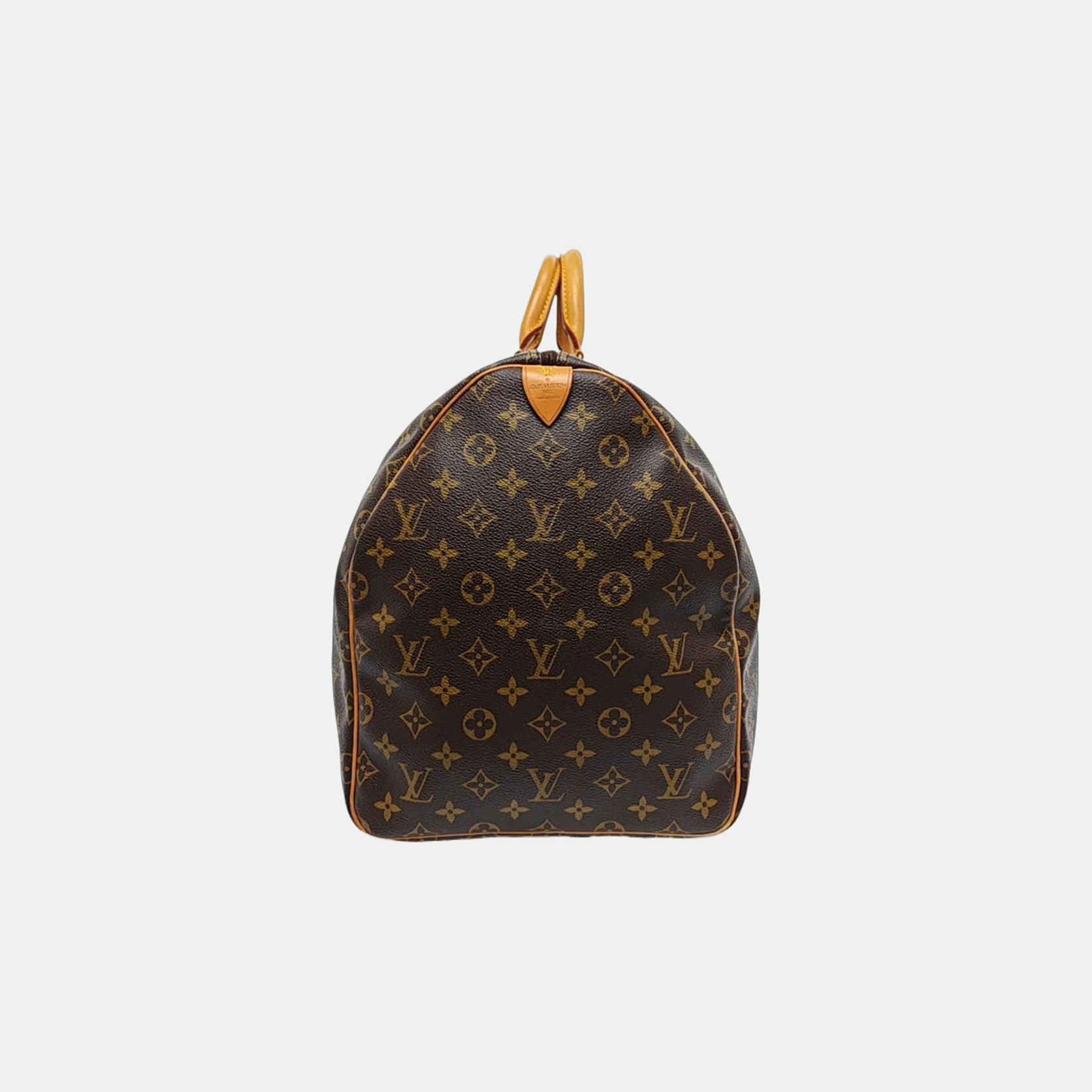 SAC SOUPLE 55 Monogram Coated Canvas Brown