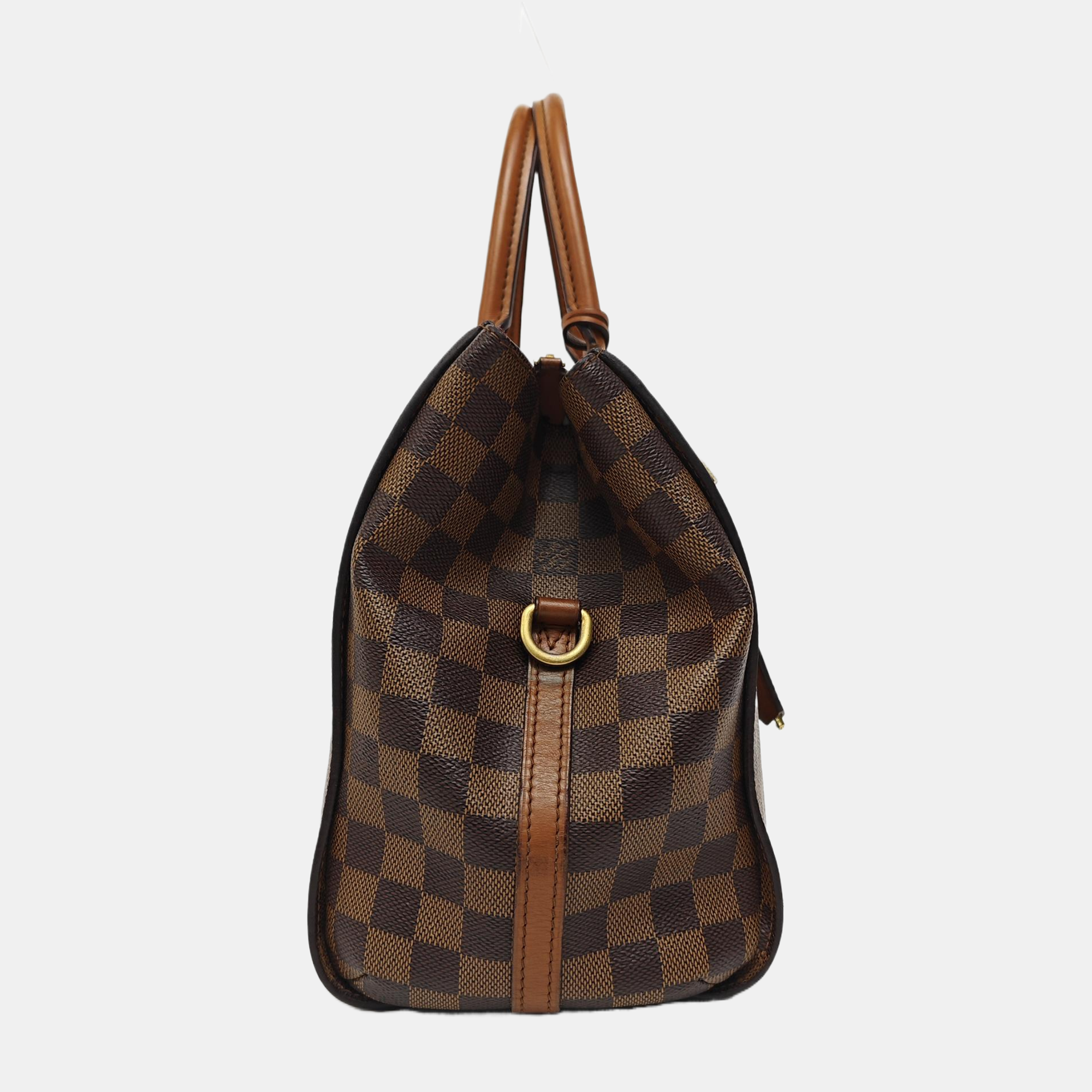 GREENWICH PM Damier Ebene Coated Canvas Brown