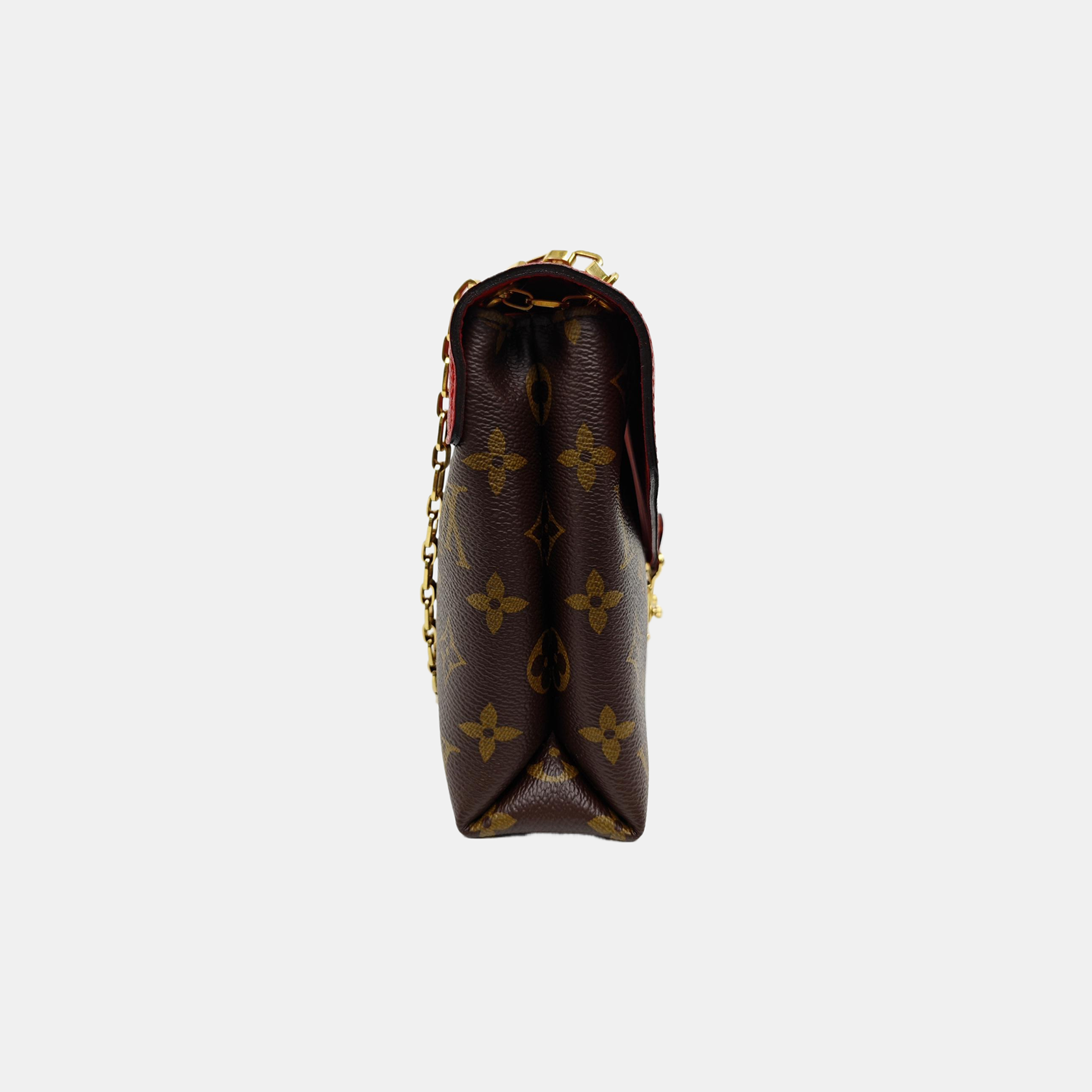 PALLAS BB Monogram Coated Canvas Brown