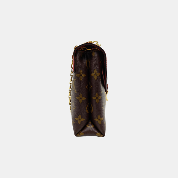 PALLAS BB Monogram Coated Canvas Brown