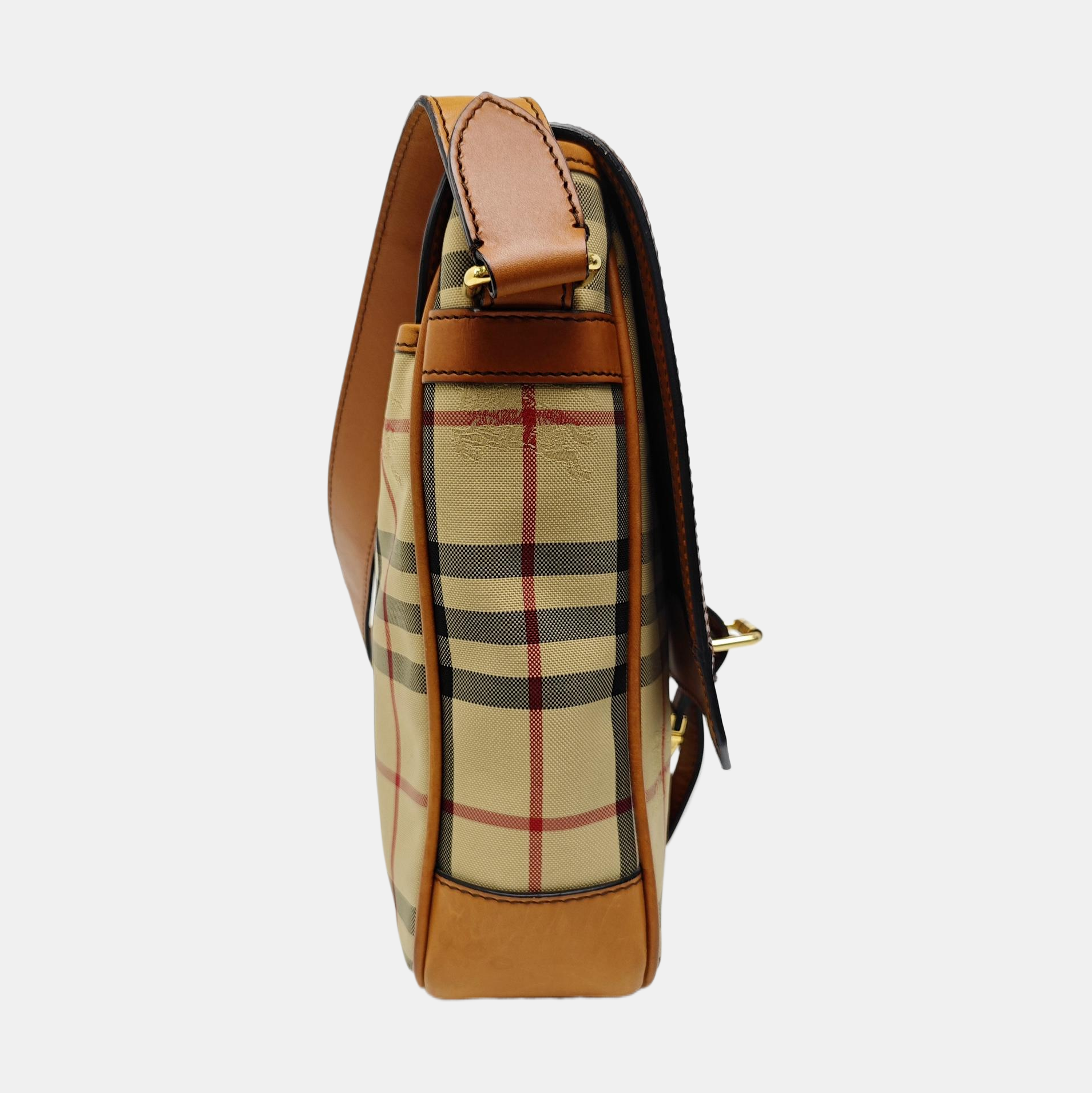 Canvas Shoulder Bag Beige