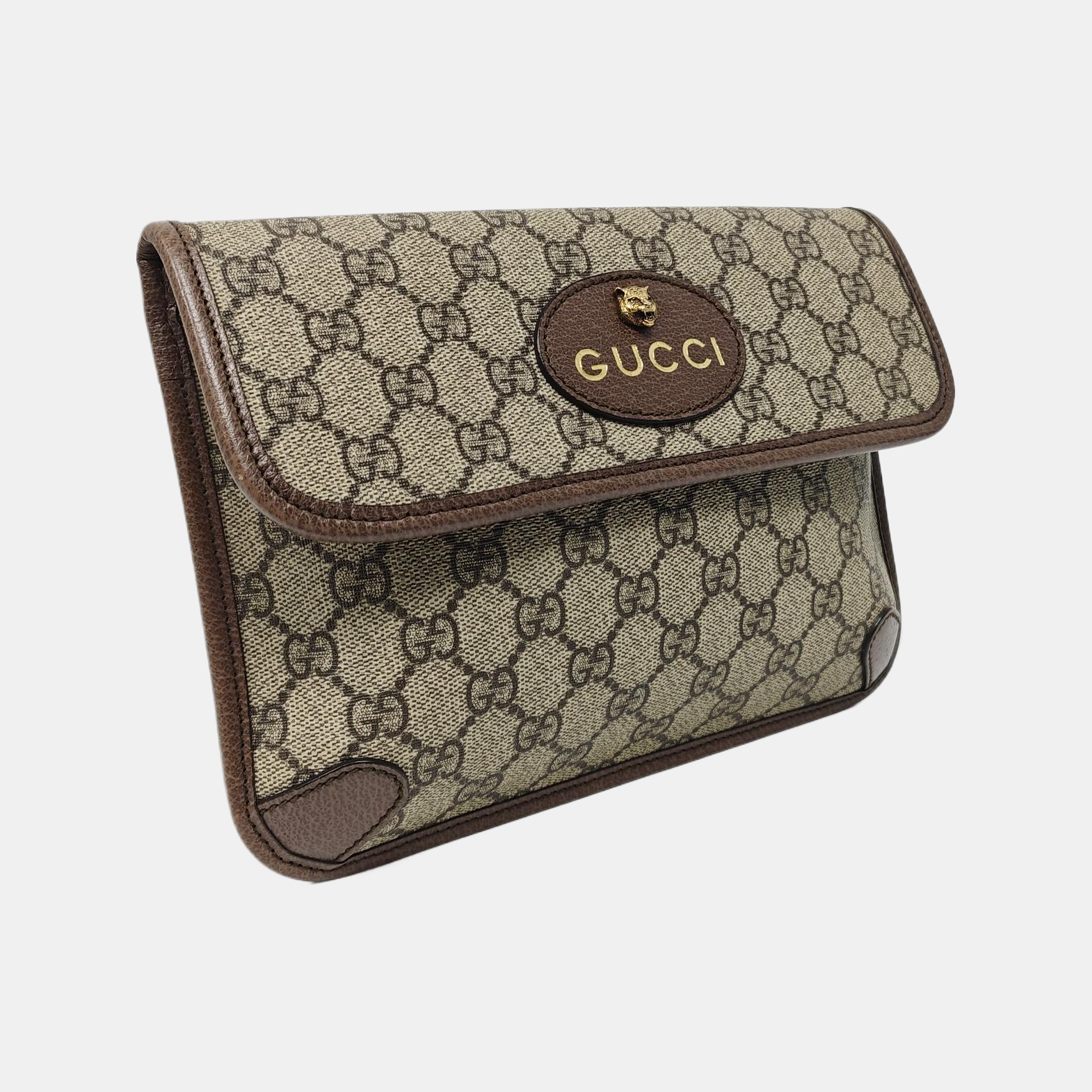 Neo Vintage Monogram Coated Canvas Beige