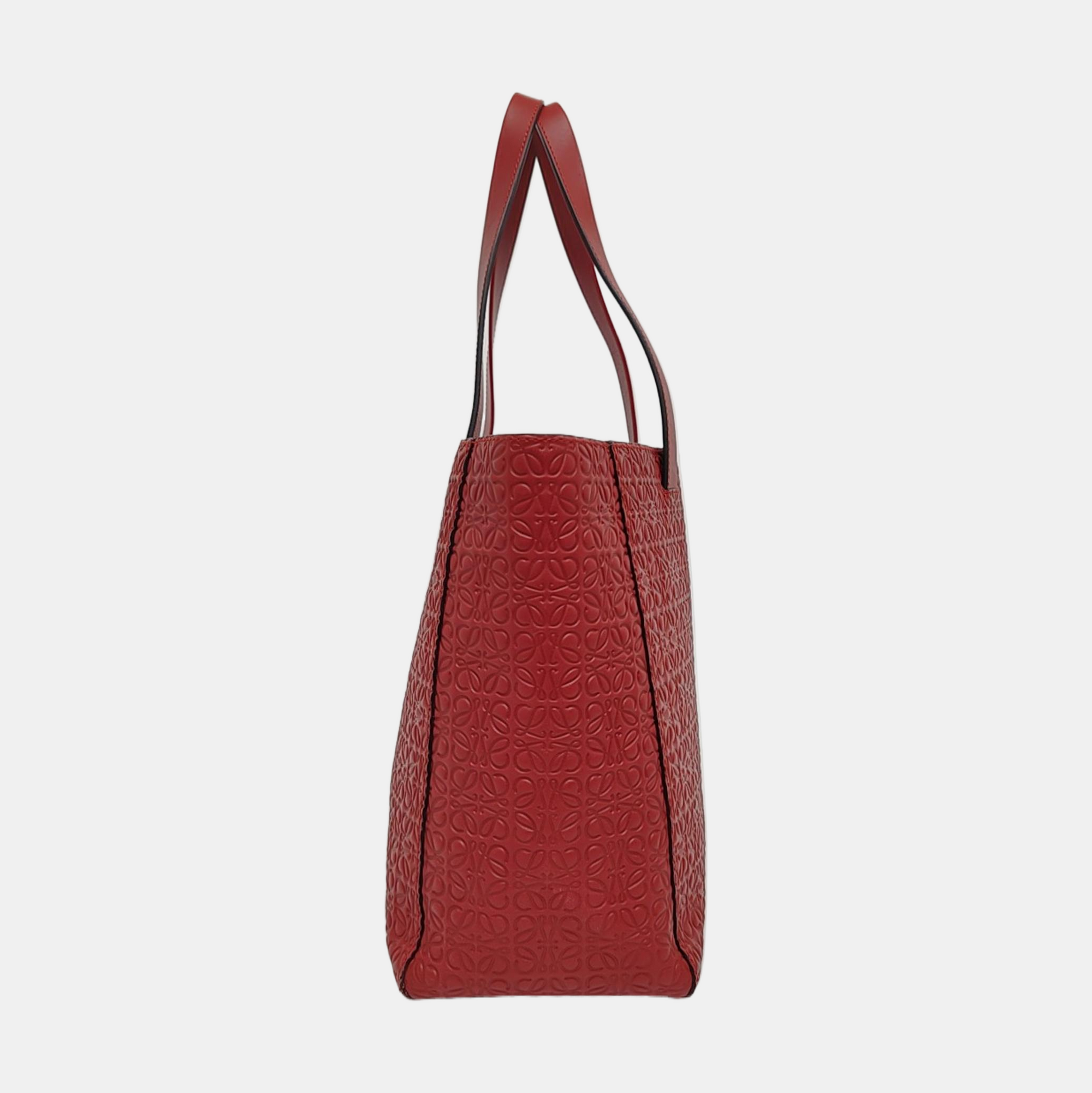 Eastwest Monogram Calfskin Red