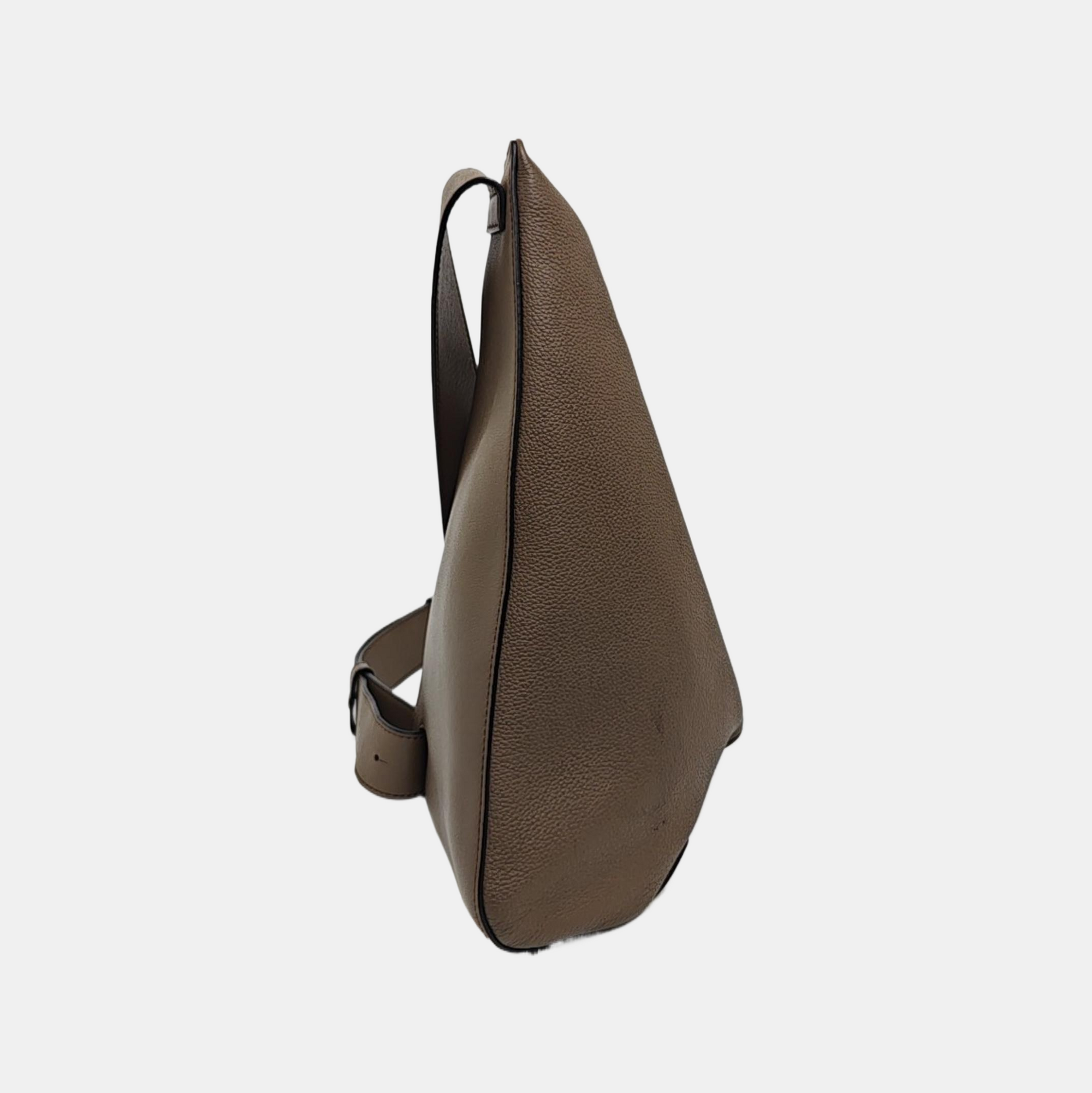 Calfskin Belt Bag Brown