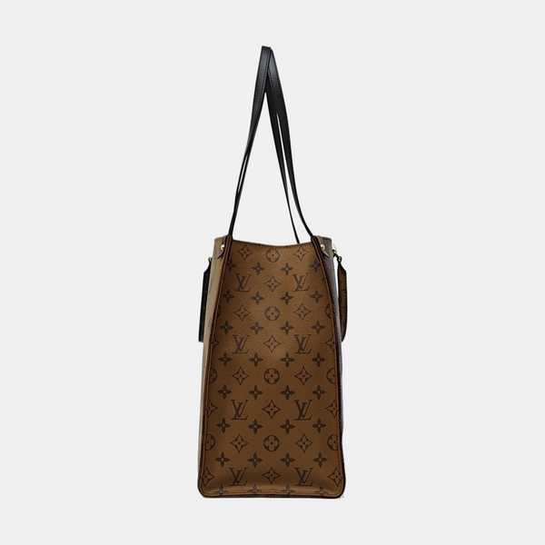 ONTHEGO GM Monogram Coated Canvas Brown
