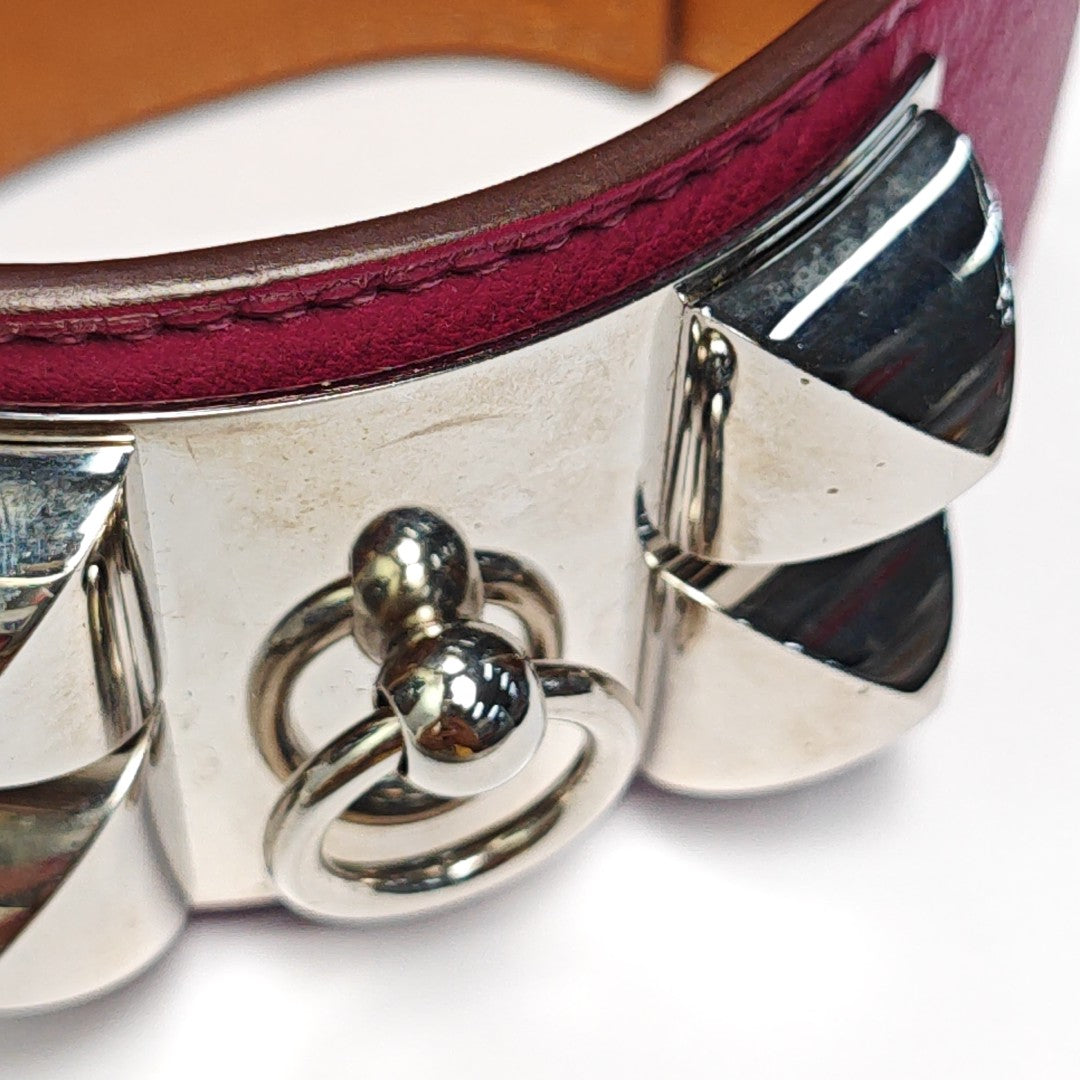 Collier De Chien Metal Purple Bangle