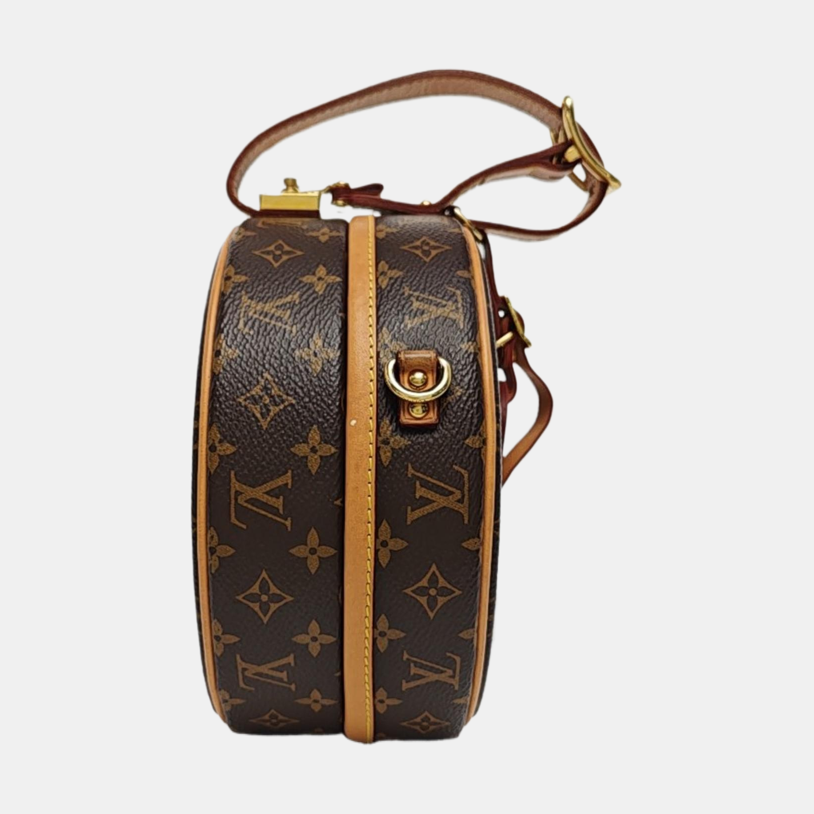 BOITE CHAPEAU PM Monogram Coated Canvas Brown