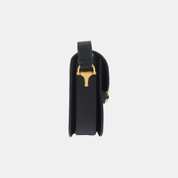 Horsebit 1955 Small Calfskin Black
