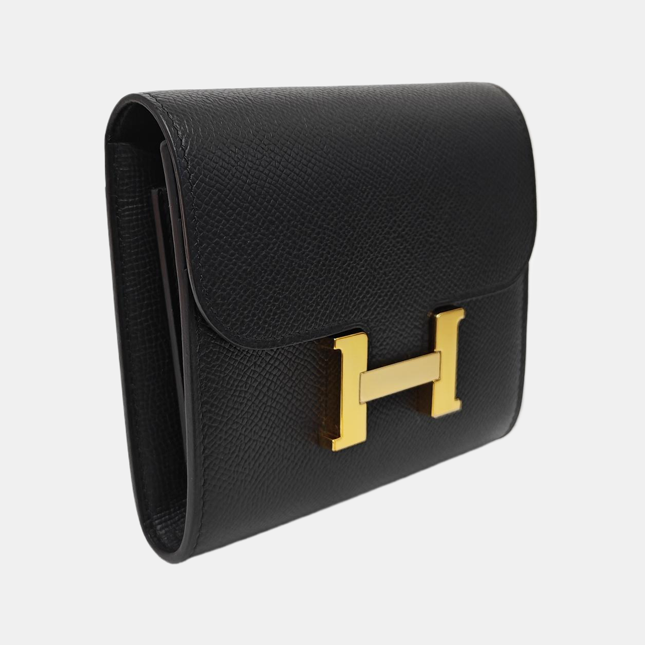 Constance Epsom Black Wallet