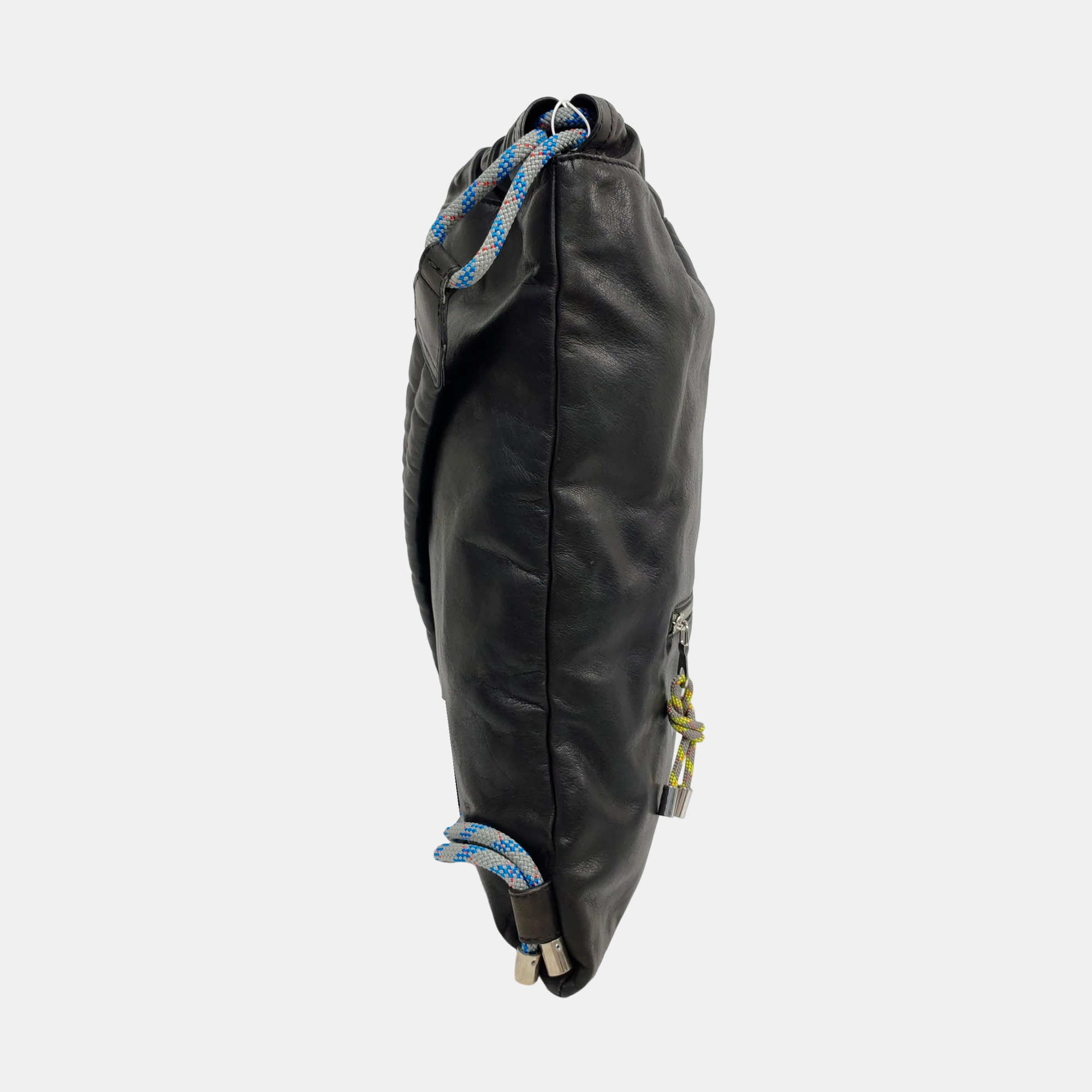 Leather Backpack Black