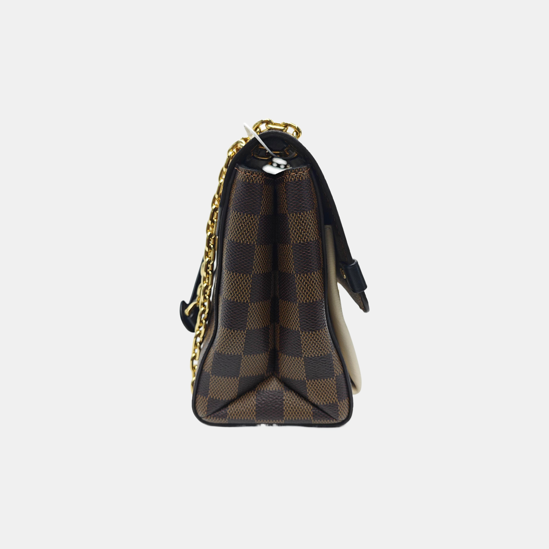 VAVIN PM Damier Ebene Coated Canvas Brown