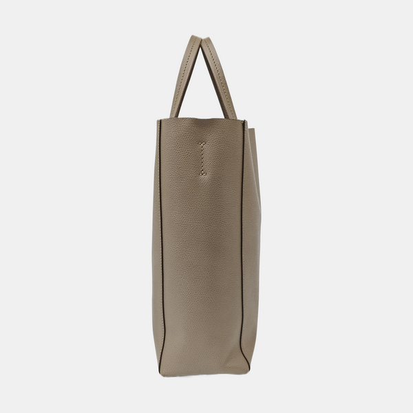 VERTICAL CABAS Mini Calfskin Gray