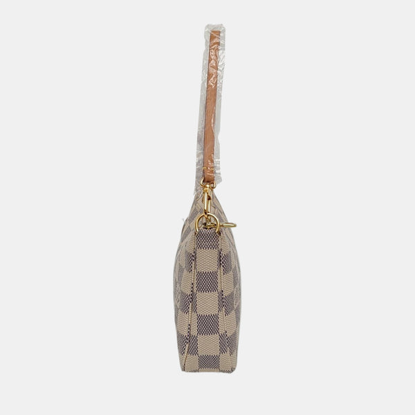 ACCESSOIRES GM Damier Azur Coated Canvas White