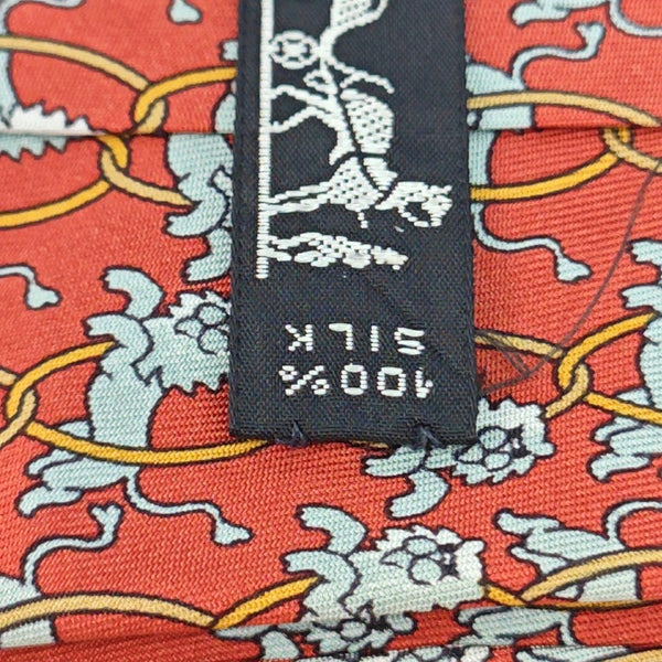 Mulberry Silk Tie Orange
