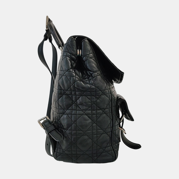 Stardust Cannage Lambskin Black