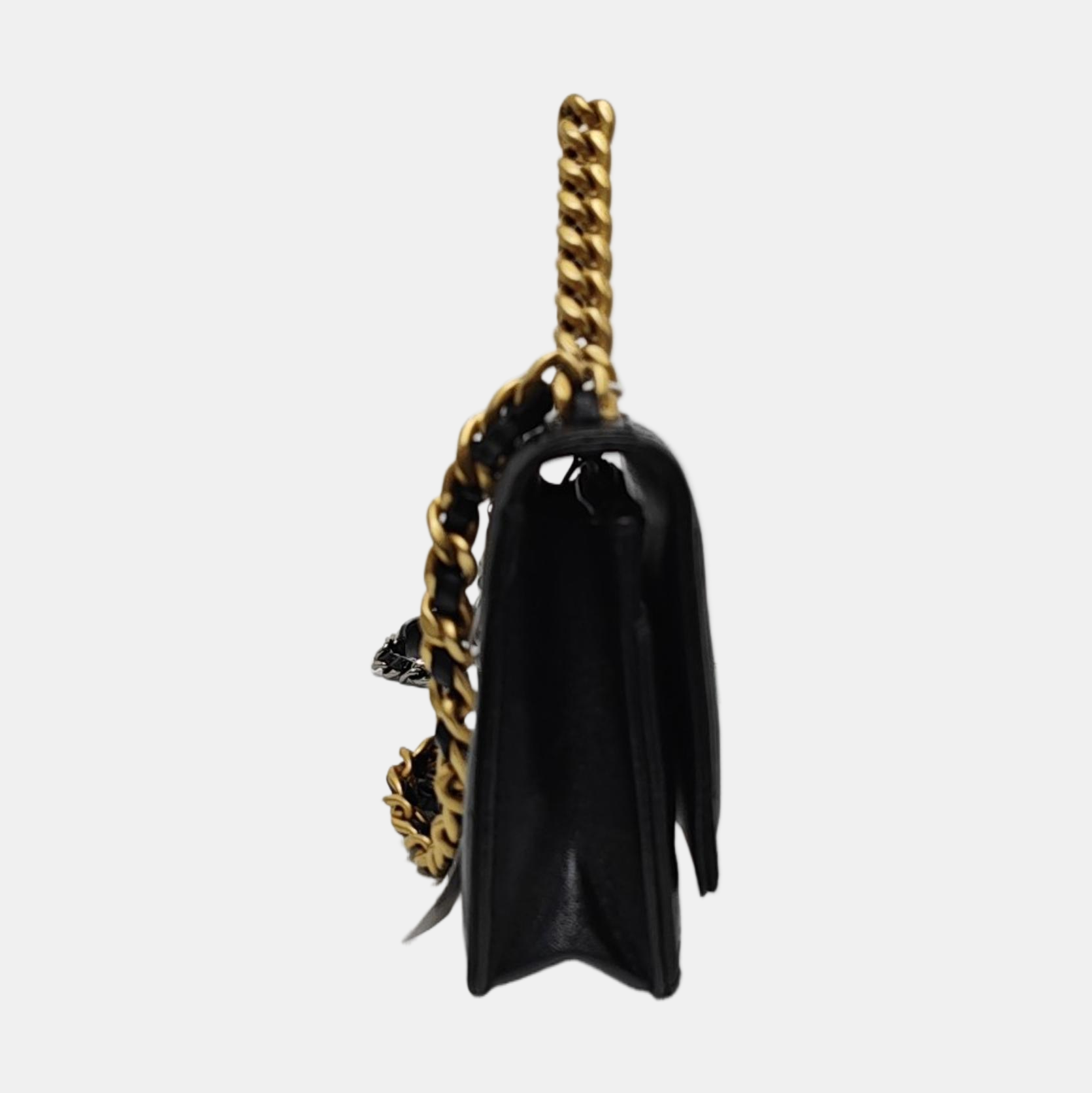 CHANEL 19 WOC Quilted Lambskin Black