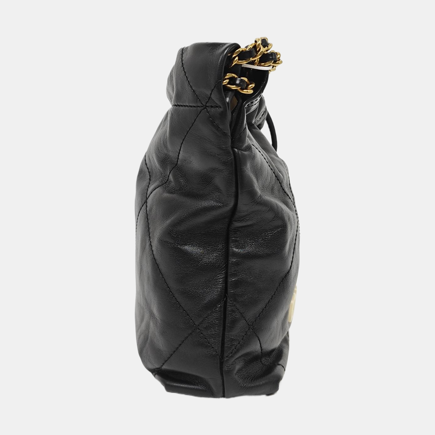 CHANEL 22 Mini Quilted Calfskin Black