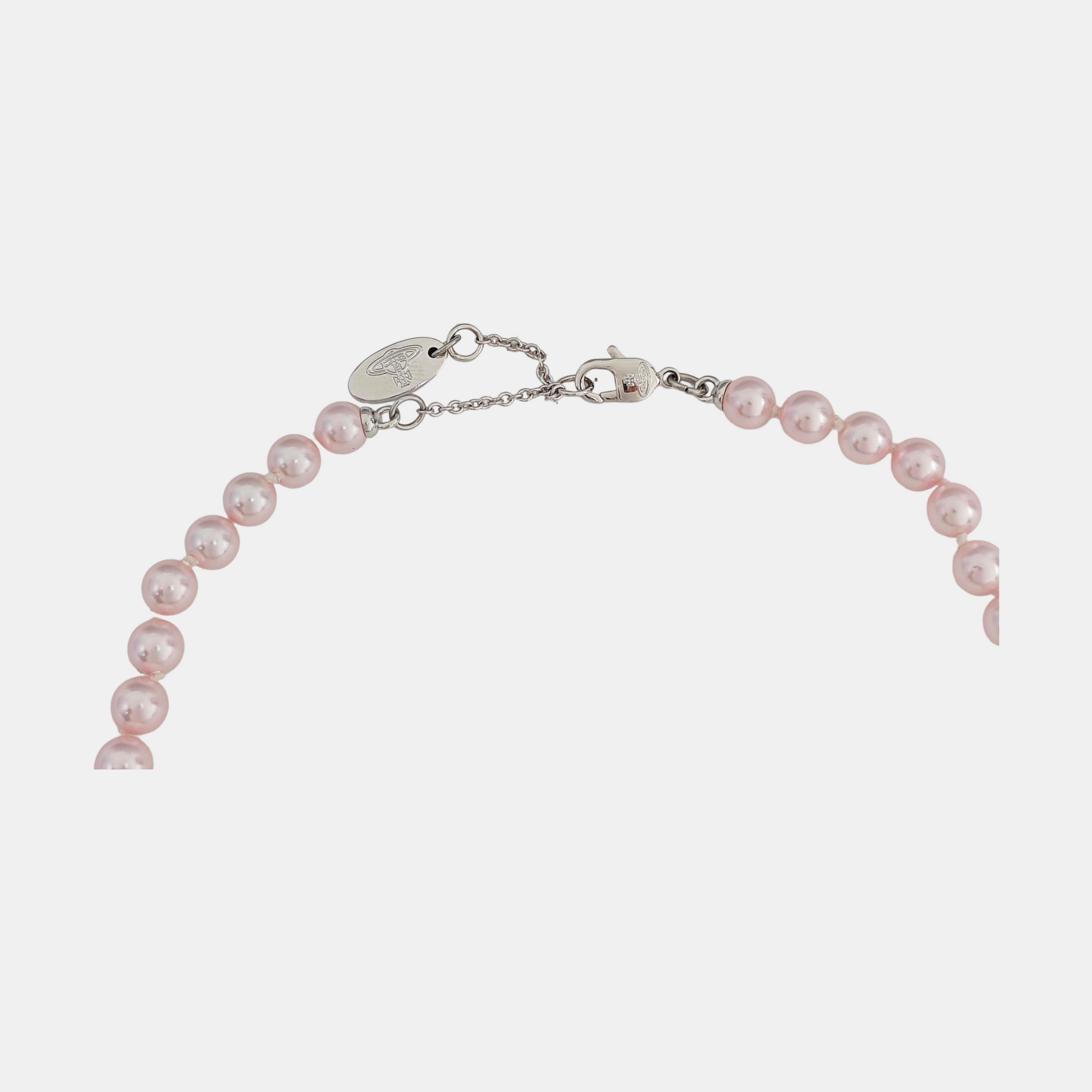 Metal Pink Necklace