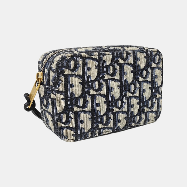 Oblique Canvas Belt Bag Beige