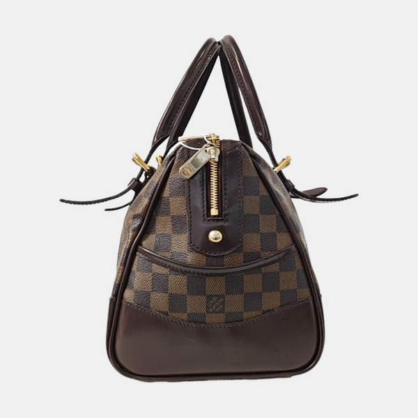 BERKELEY Damier Ebene Coated Canvas Brown