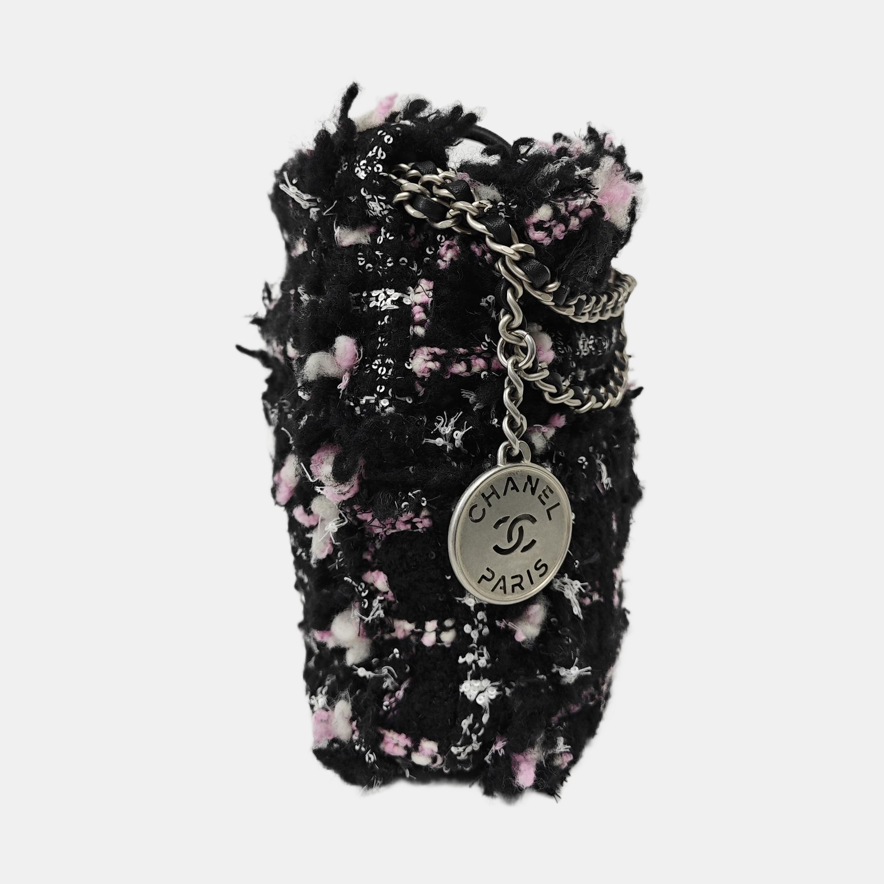 Fabric Shoulder Bag Black