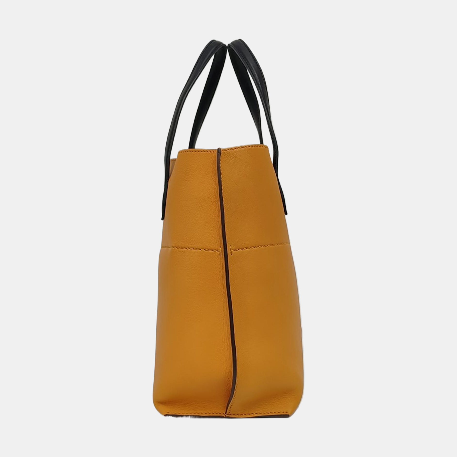Calfskin Tote Bag Yellow