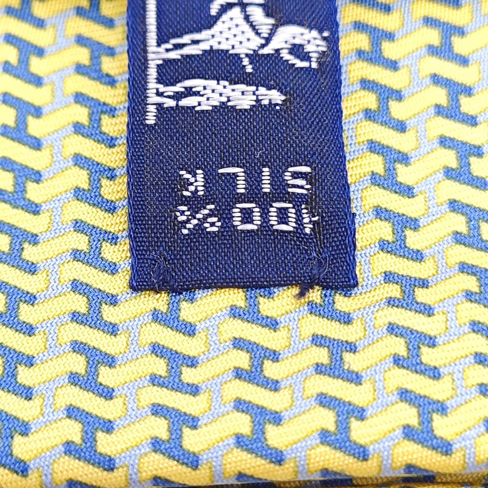 Mulberry Silk Tie Yellow