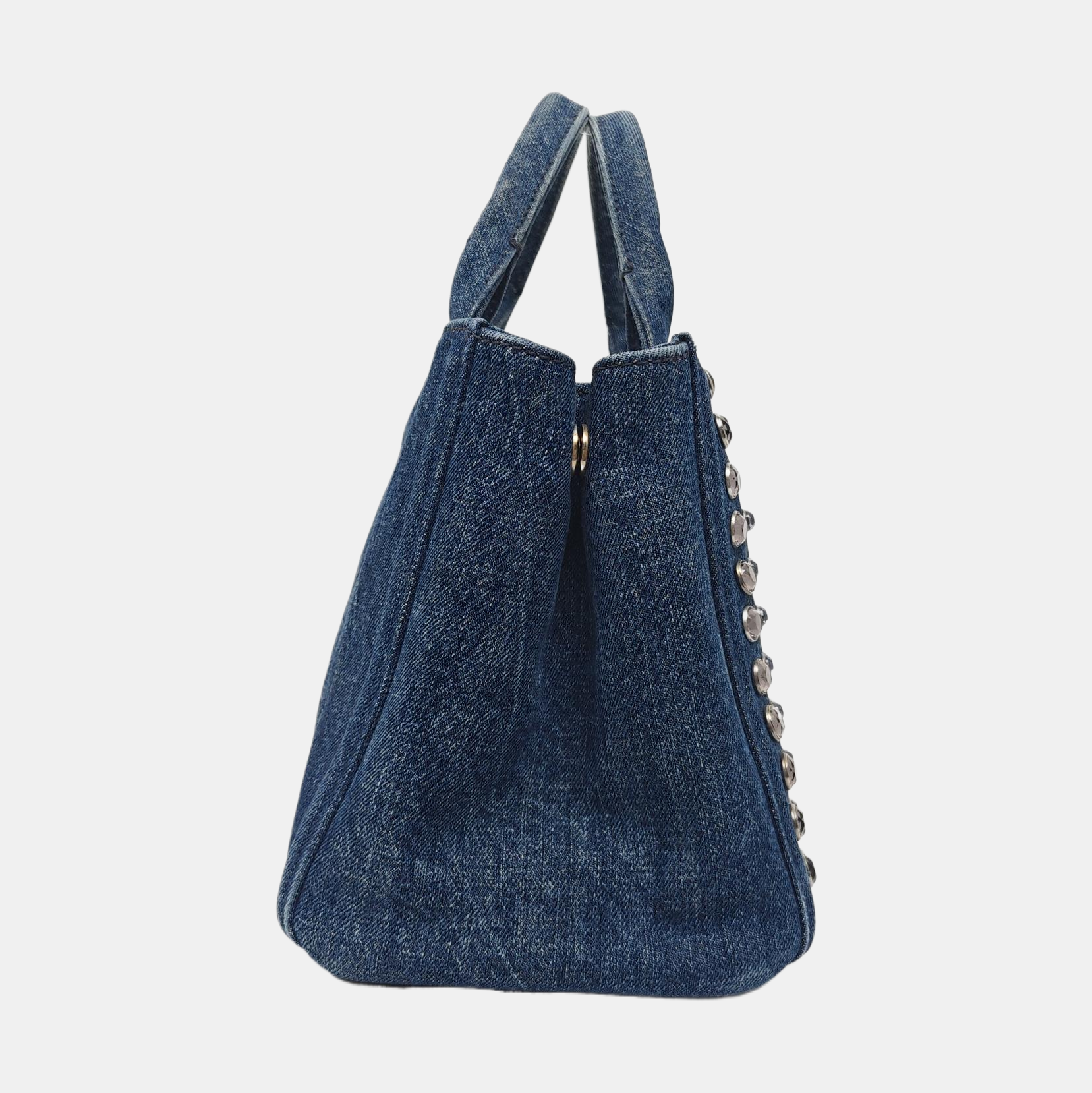 Denim Tote Bag Blue