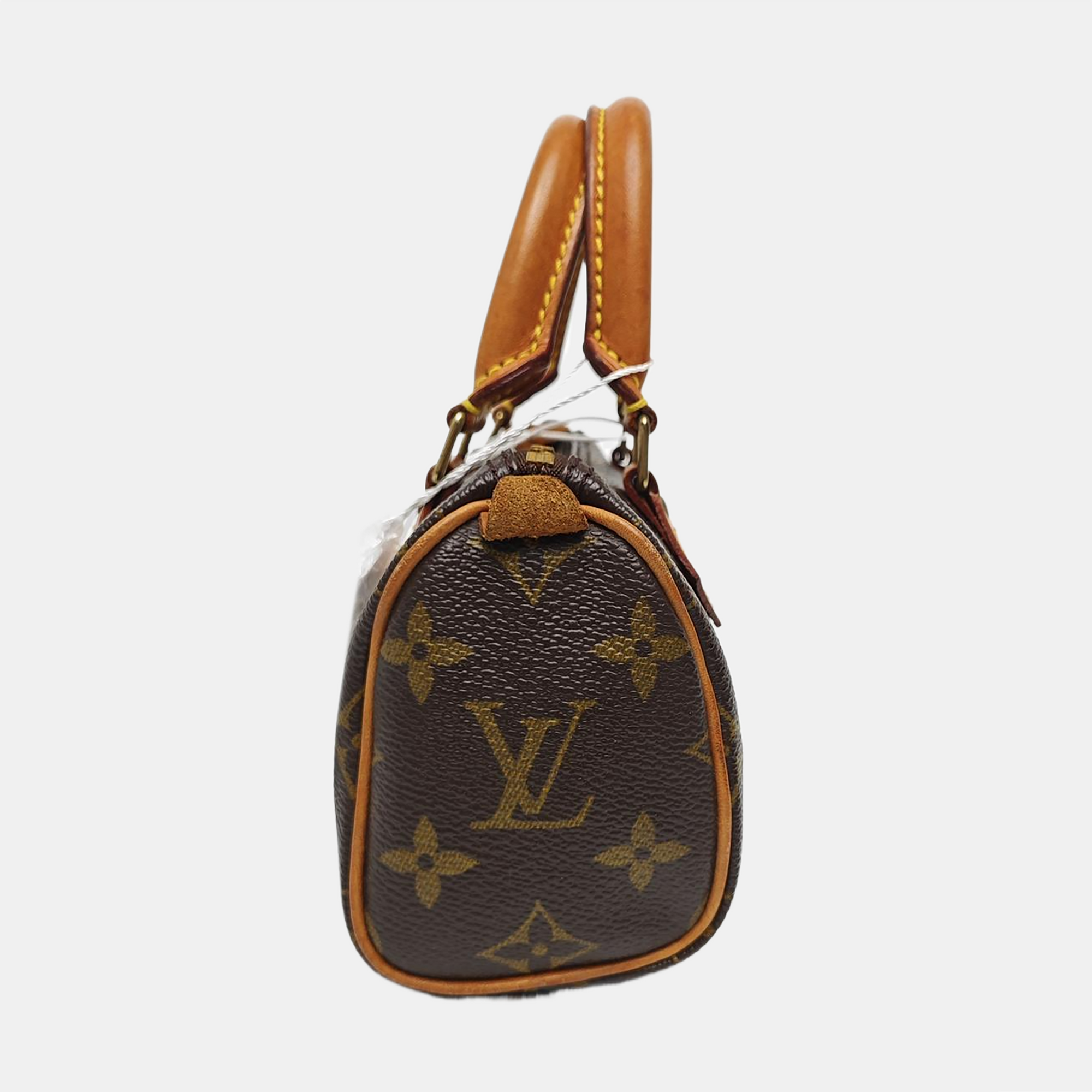 SPEEDY Monogram Coated Canvas Brown