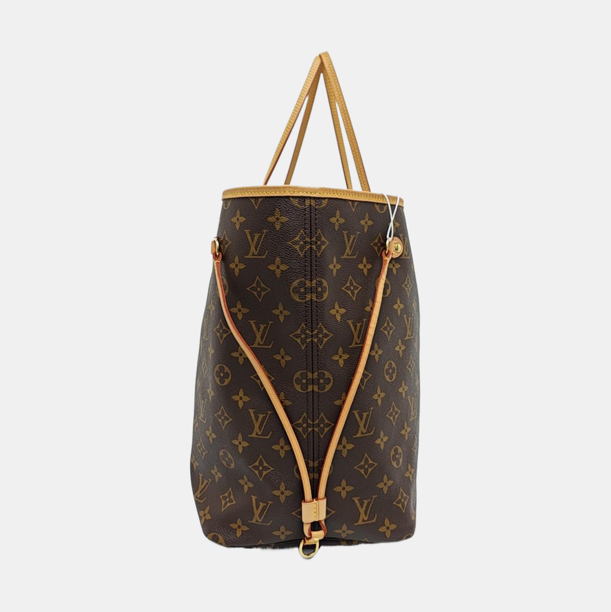 NEVERFULL GM Lona revestida Monogram Marrón