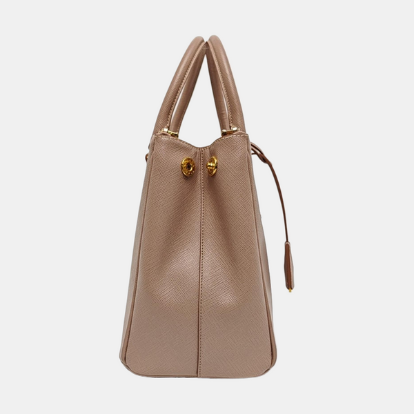 Galleria Medium Saffiano Calfskin Pink