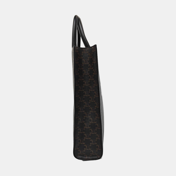 CABAS CELINE Small Coated Canvas Black