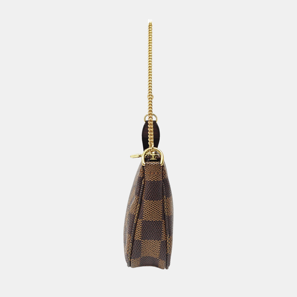 ACCESSOIRES Damier Ebene Coated Canvas Brown