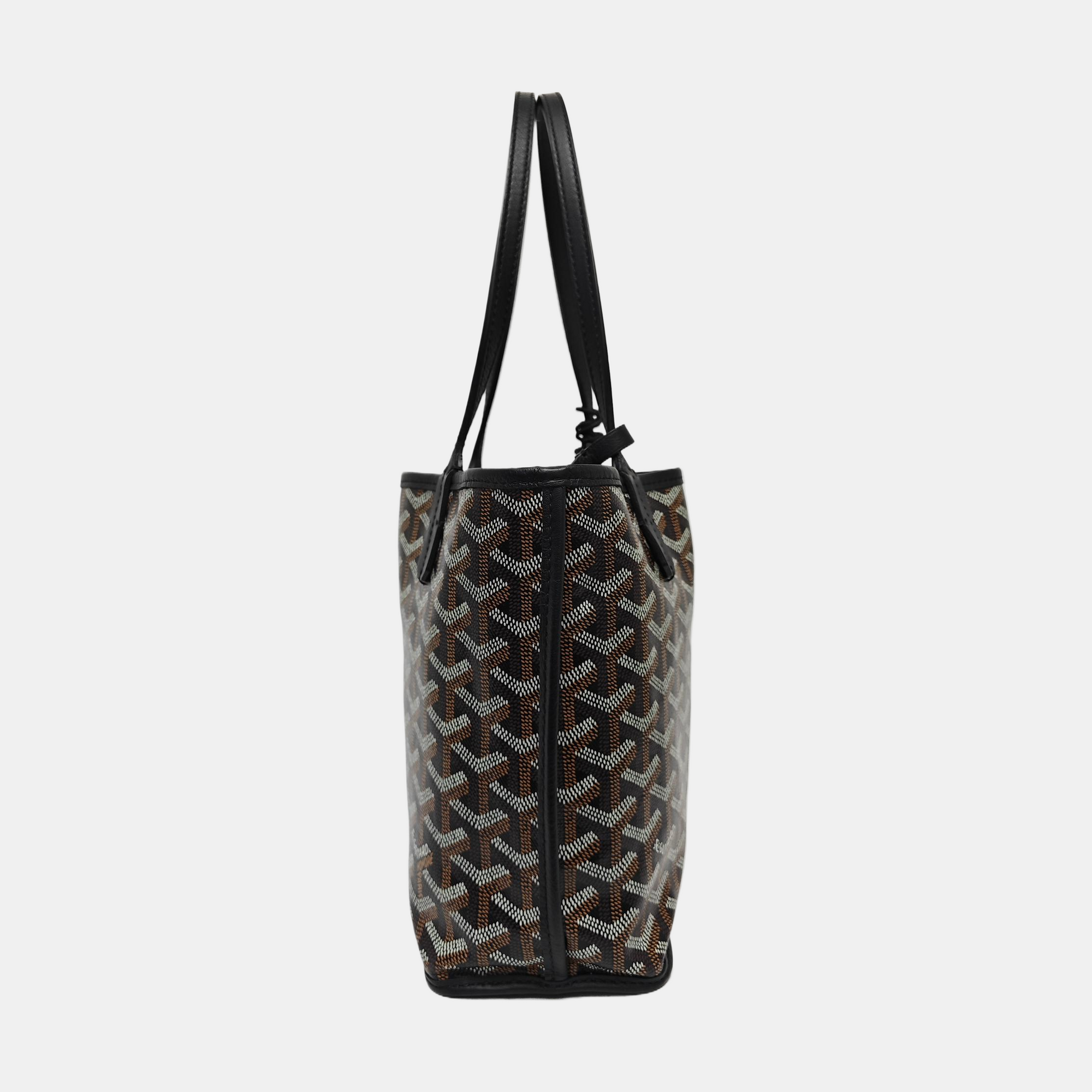 Anjou Mini Coated Canvas Black
