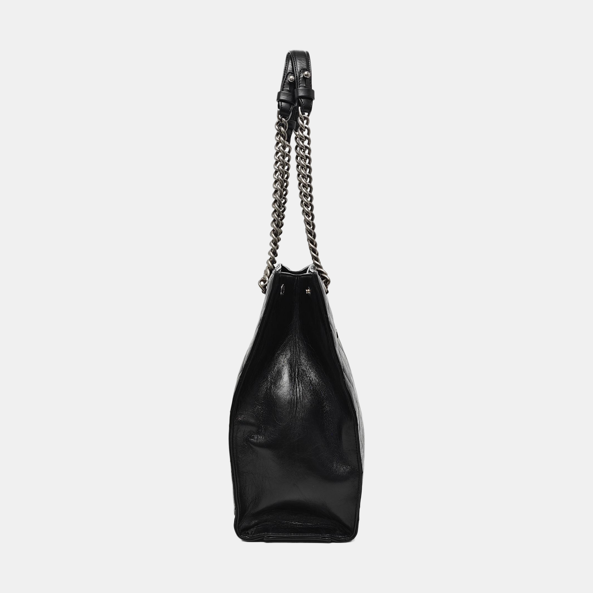 Quilted Calfskin Black