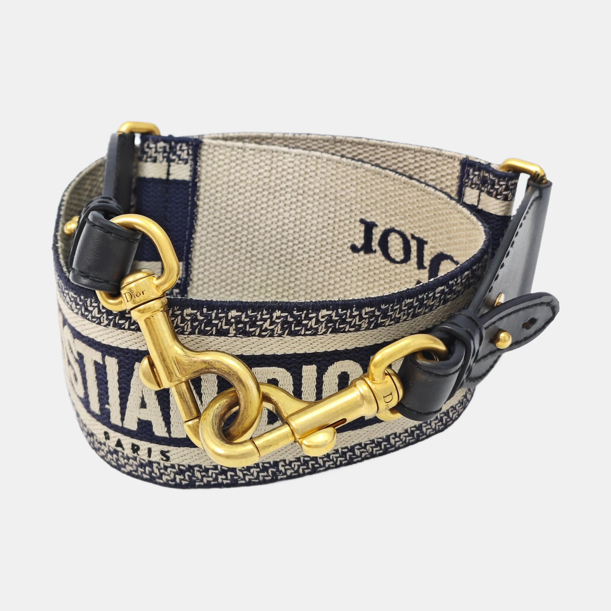 Fabric Bag Strap Blue