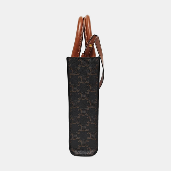 CABAS CELINE Mini Coated Canvas Brown