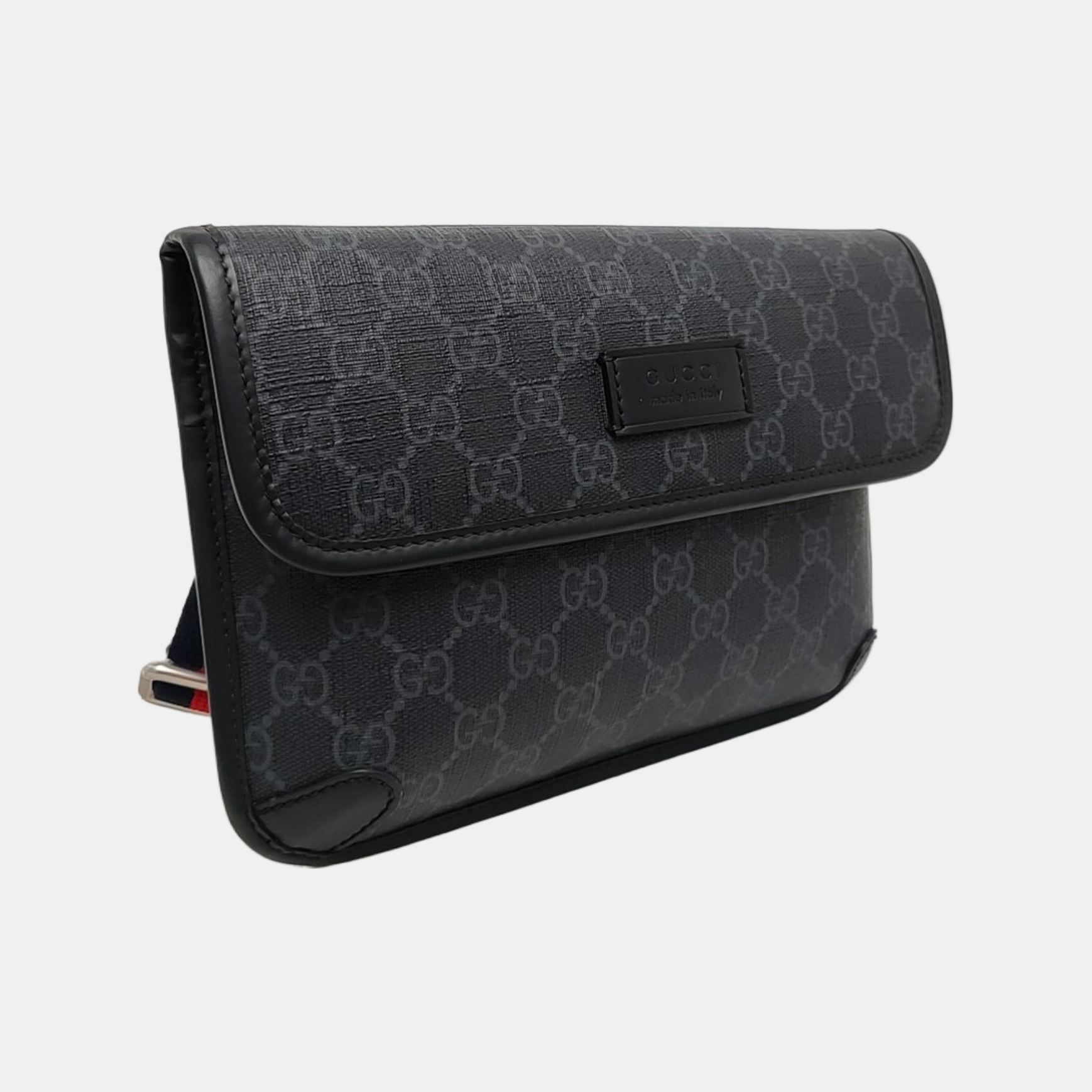 Neo Vintage Monogram Coated Canvas Black