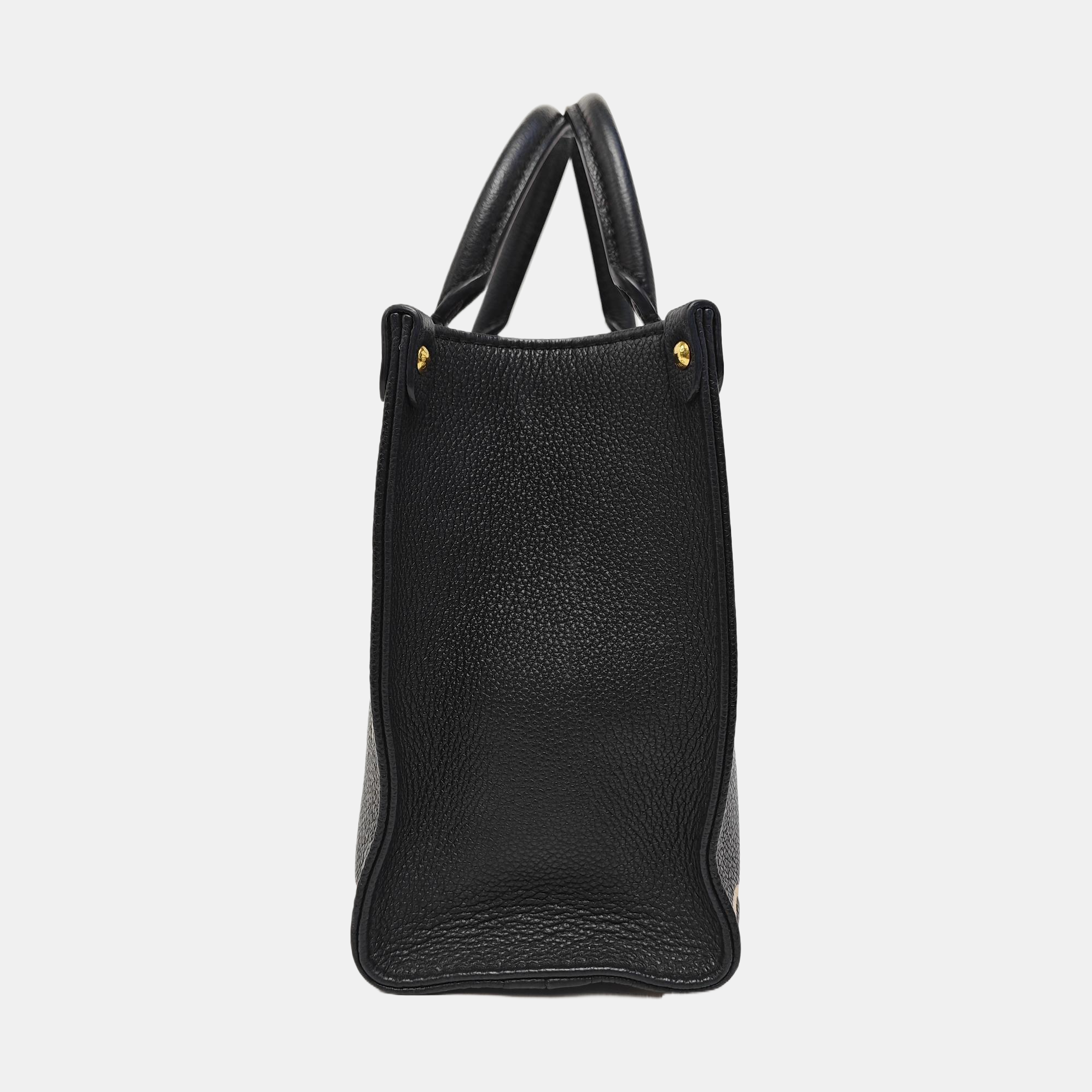 ONTHEGO PM Calfskin Black