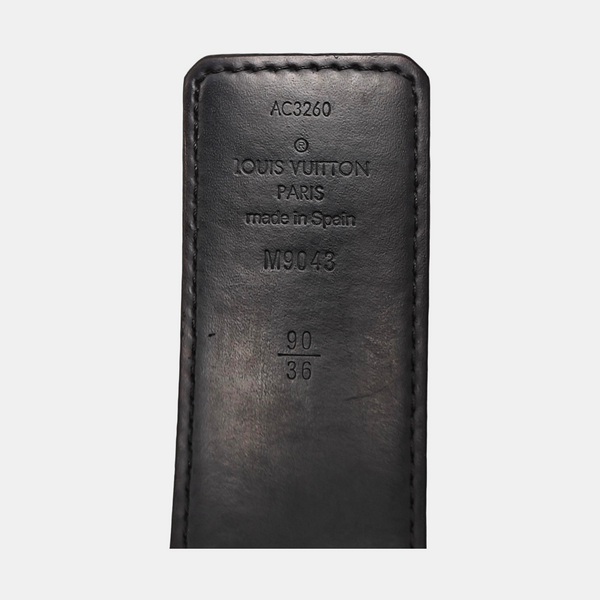 Coated Canvas Belt Black