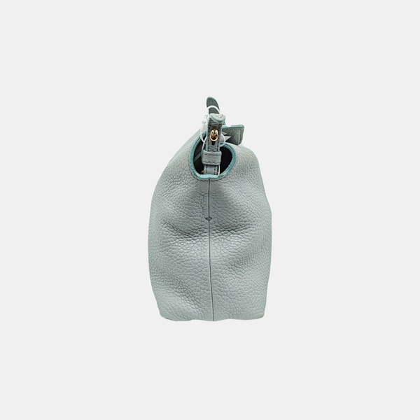 Calfskin Shoulder Bag Blue