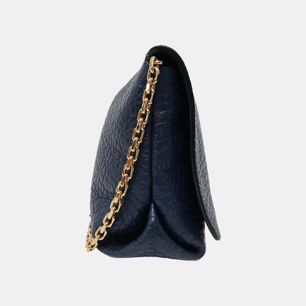 Langley Calfskin Blue
