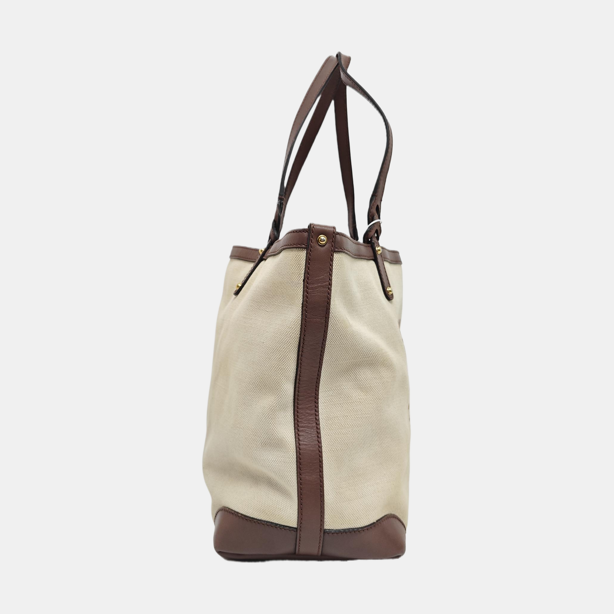Canvas Tote Bag Beige