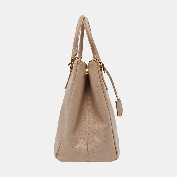 Authenticated pre-owned  Galleria Large Saffiano Calfskin Pink - Tote Bag at Looply