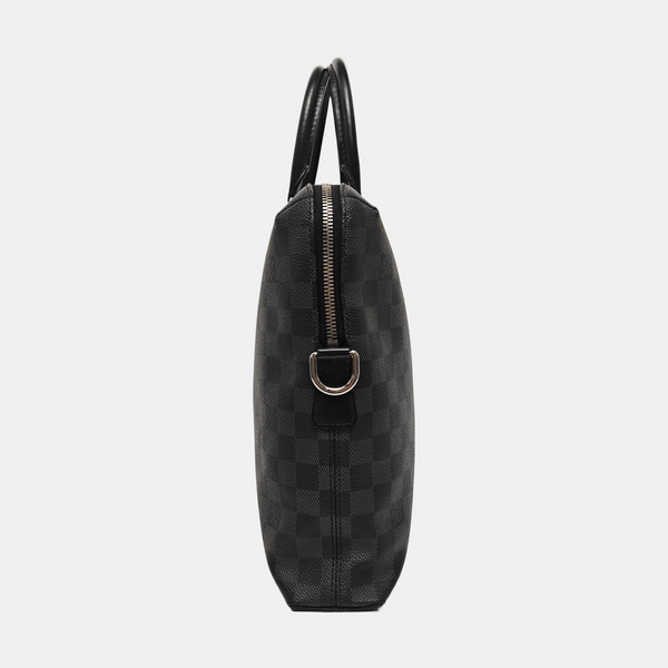 PORTE-DOCUMENTS Damier Graphite Coated Canvas Gray