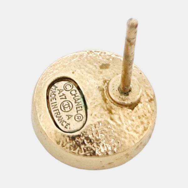 Metal Gold Stud Earrings