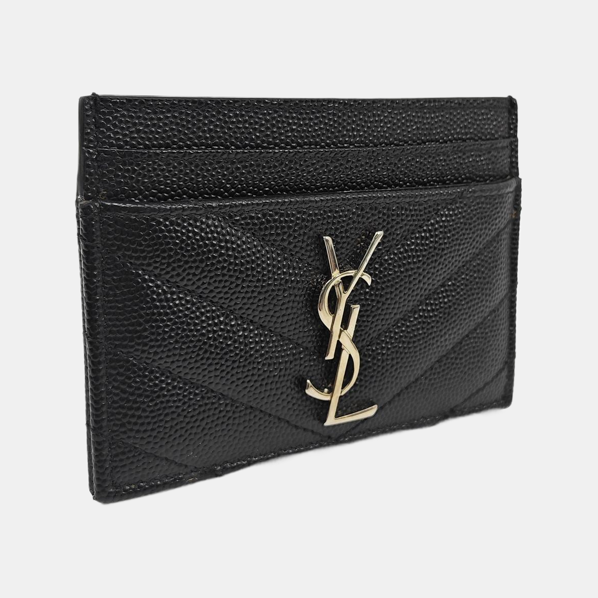 MONOGRAM Quilted Calfskin Black Wallet
