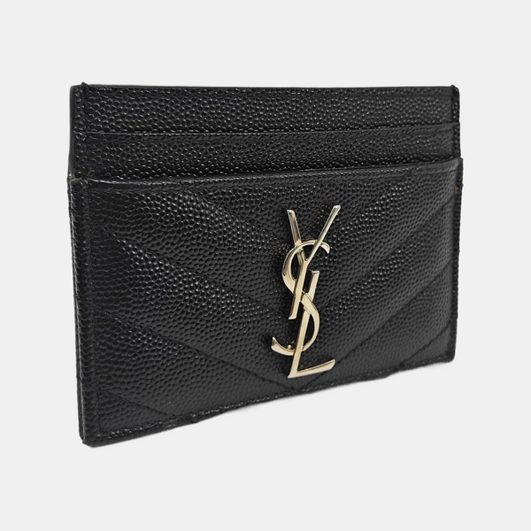 MONOGRAM Quilted Calfskin Black Wallet
